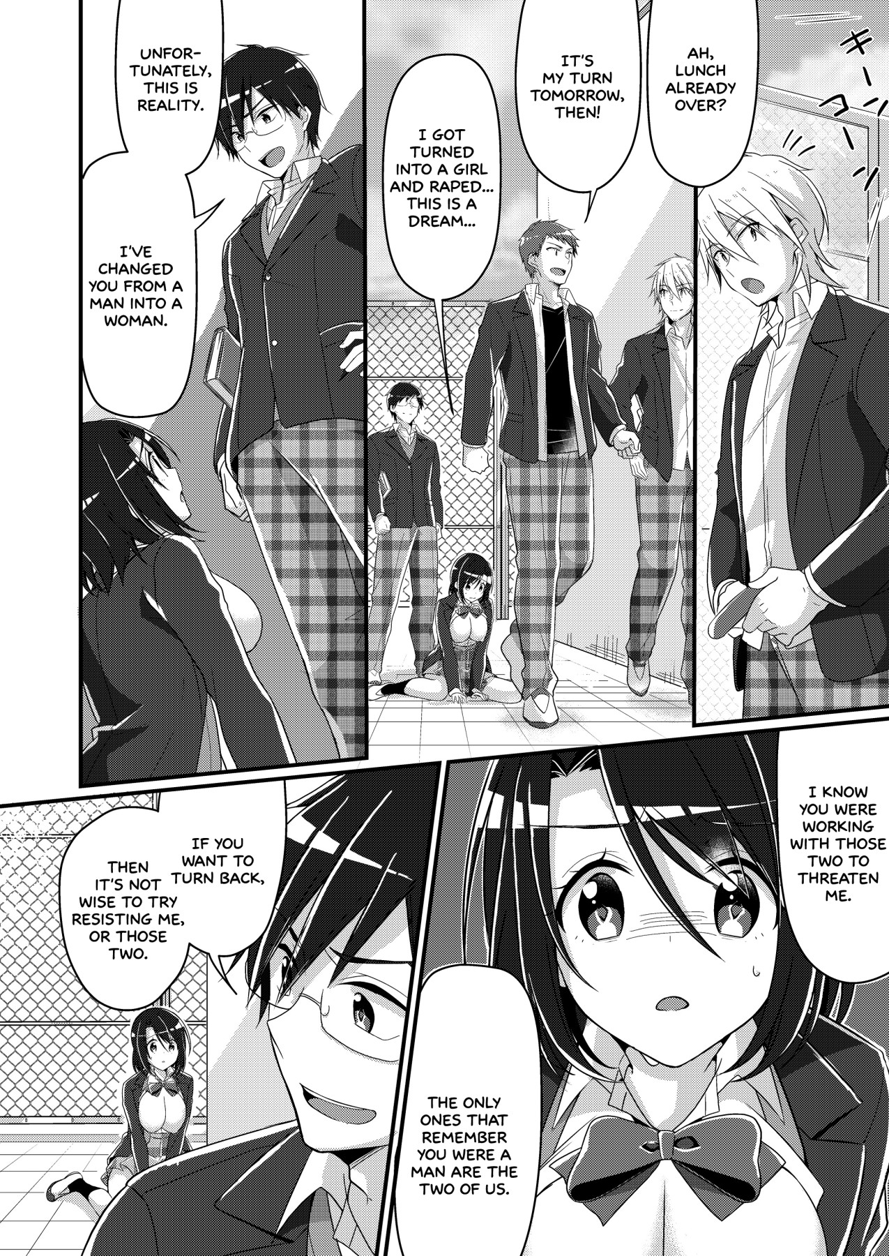 Hentai Manga Comic-To Punish Our Class Prez I Got Turned Into a Girl-Read-15